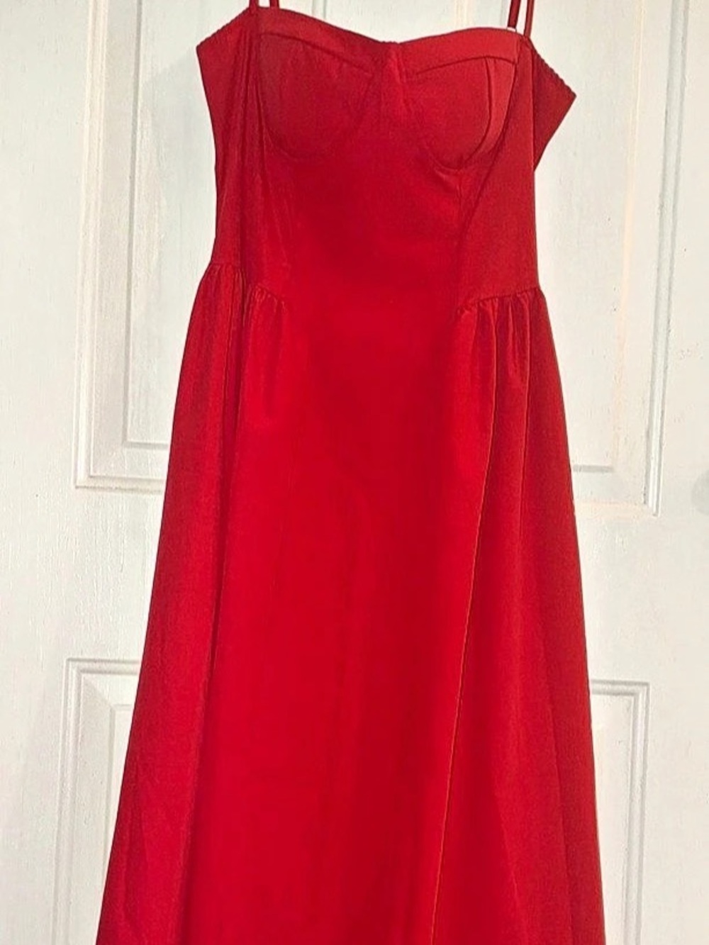 Red Maxi Dress Like New